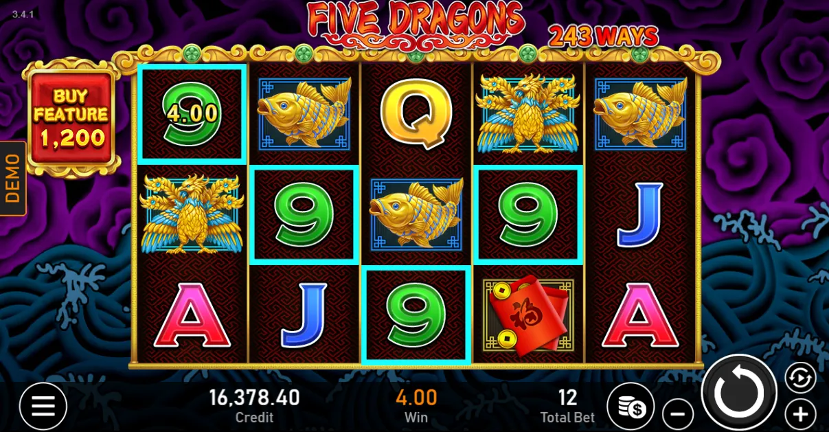 5 Dragons Slot
